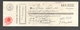 1921 Bank Cheque Toiles De Courtrai / Kortrijk - Banque Centrale Tournaisienne / Tournai / Doornik - Chèques & Chèques De Voyage