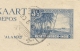 Nederlands Indië - 1947 - 3,5 Cent Strand Met Palmbomen, Briefkaart G75 Van PV2 PONTIANAK Naar Batavia - Nederlands-Indië