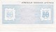 BILLETE DE ESTADOS UNIDOS DE 50 DEUTSCHE MARK DE AMERICAN EXPRESS COMPANY SIN CIRCULAR (TRAVELERS CHEQUE) ALEMANIA - Altri & Non Classificati