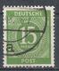 Germany 1946. Scott #541 (U) Numeral Of Value * - Oblitérés