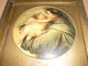 Jesus, The Holy Painting On A Can Of Plate, I Do Not Think It Is Hand-painted, So This Is The Price It Is Old - Etains