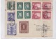 ENVELOPEE CIRCULE CHILE TO USA. MIXED STAMPS, BLOCK STAMPS, AVEC AUTRES MARQUES OBLITERE 1955- BLEUP - Chili