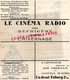 Delcampe - SENEGAL -DAKAR -PROGRAMME CINEMA RADIO- 43 RUE TALMATH- STUDIOS PARAMOUNT-IL EST CHARMANT ALBERT WILLEMETZ-MEG LEMONIER- - Programma's