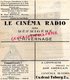 Delcampe - SENEGAL -DAKAR -PROGRAMME CINEMA RADIO- 43 RUE TALMATH- STUDIOS PARAMOUNT-IL EST CHARMANT ALBERT WILLEMETZ-MEG LEMONIER- - Programmes