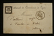 Taxe 25c N°5 Sur Lettre Lyon 13/08/1875 - 1859-1959 Lettres & Documents