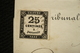 Taxe 25c N°5 Sur Lettre Lyon 13/08/1875 - 1859-1959 Lettres & Documents