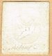 * 1845 TIMBRE NEUF COLOMBE DE BÂLE . 2 ATTESTATIONS D'EXPERTISES C/.S.B.K. Nr:8a. MICHEL Nr:1b.* - 1843-1852 Federal & Cantonal Stamps