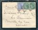 1888 India Ootacamund (Squared Circle) Mourning Cover - Calvados France Via Bombay, Sea Post Office - 1882-1901 Empire