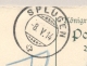 Schweiz - 1914 - 15c Portomarke On Reply-card From München To Splügen - Strafportzegels