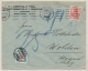 Schweiz - 1914 - 25c Portomarke On Commercial Cover From Mannheim / Deutschland To Wohlen - Strafportzegels