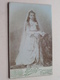 Communicant - Meisje Ter Kommunie ( Photo CDV - STERCK ALOST - Detail Zie/voir Photo ) ! - Personnes Anonymes