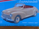 AUTOMOBILE / PEUGEOT CABRIOLET  203 N° 2 / BISCOTTES HEUDEBERT - Other & Unclassified