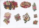 Delcampe - TRES BEL ENSEMBLE DE PLUS DE 50 DECOUPIS FLEURS DONT UN GRAND 23X17 / A VOIR - Flowers