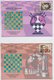 Yugo-Slavia  Chess Ajedrez 6x Different FDC - Autres & Non Classés