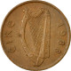 Monnaie, IRELAND REPUBLIC, Penny, 1988, TB+, Copper Plated Steel, KM:20a - Irlande