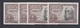 EDIFIL 465. 1 PTA 22 DE JULIO DE 1953.  LOTE DE 4 BILLETES SIN SERIE Y SIN CIRCULAR. - 1-2 Pesetas