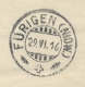 Schweiz - 1916 - POW-cover From BUOCHS To Fürigen And Stansstad - Documenten