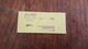 TICKET RATP METRO 1 CLASSE STATION GARE DU NORD - Europa