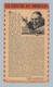 N°883 Mariane De Gandon Seul Sur Document Publicitaire Médical (la Prière Du Médecin ) 16/10/51 - 1921-1960: Période Moderne