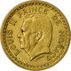 Monnaie, Monaco, Louis II, Franc, Undated (1943), TTB, Aluminium, Gadoury:MC - 1949-1956 Oude Frank