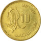 Monnaie, Maroc, Al-Hassan II, 10 Santimat, 1987/AH1407, Paris, TTB - Maroc