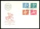 Schweiz 1960 FDC Postgeschichtliche Motive Ohne Adresse - FDC