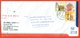 India 2002.Handicraft Of India. The Envelope Passed Mail. Airmail. - Covers & Documents