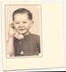 Photo  Dans Sa Pochette Cartonnée( 20 X 18 Cm ) Jeune Garçon Au Téléphone Studios Cousinat - Personnes Anonymes