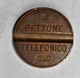 Jeton Cabine Téléphonique Italie 1976 Gettone Telefonico 7602 ESM : Emilio Senesi Medaglie - Monétaires/De Nécessité