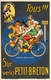 " Vélo PETIT BRETON - Jantes Bois Kuntz " - Illustrateur Mich - Cp Publicitaire Pub Publicité - Cycle Cyclisme - AA117 - Pubblicitari