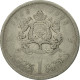 Monnaie, Maroc, Al-Hassan II, Dirham, 1968, Paris, TB, Nickel, KM:56 - Maroc