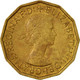 Monnaie, Grande-Bretagne, Elizabeth II, 3 Pence, 1966, TB+, Nickel-brass, KM:900 - F. 3 Pence