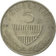 Monnaie, Autriche, 5 Schilling, 1974, TB+, Copper-nickel, KM:2889a - Autriche