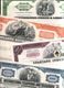 Delcampe - 100 DIFFERENT ANTIQUE U.S. STOCK CERTIFICATES (1940's-1980's) In EXCELLENT CONDITION - Collections