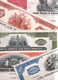 Delcampe - 100 DIFFERENT ANTIQUE U.S. STOCK CERTIFICATES (1940's-1980's) In EXCELLENT CONDITION - Collections