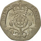 Monnaie, Grande-Bretagne, Elizabeth II, 20 Pence, 1990, TB+, Copper-nickel - 20 Pence