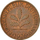 Monnaie, République Fédérale Allemande, Pfennig, 1976, Karlsruhe, TB+, Copper - 1 Pfennig