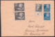 Auslandsbrief 12+3 Pf(2) Tag Der Briefmarke, Schwarzer Kreuzer Bayern DDR 245(2) Altenburg Nach Rumänien, Portogenau - Cartas & Documentos