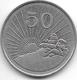*zimbabwe 50 Cents 1989  Km 5  Xf - Zimbabwe