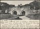 The Kashmiri Gate, Delhi, 1903 - U/B Postcard - Sea Post Office - India