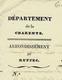 1831 LETTRE COMPLETE ET SIGNEE Mansles (Charente) Pour Mr Albert  Fils Angoulème ELECTIONS EVENEMENTS DE JUILLET V.SCANS - Manuscrits