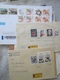 Delcampe - BIG LOT, 250+ COVERS, POSTCARDS AND OTHER; 3-3500+WORLDWIDE STAMPS, AND OTHER, SEE 57 PHOTOS - Kilowaar (min. 1000 Zegels)