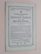 DP Edouard DEMETS ( Deroissart ) Renaix 31 Dec 1839 - 15 Juin 1890 (zie Foto's Voor Detail) - Obituary Notices