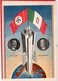 AK Propaganda - Mussolini Hitler - Mehrere Stempel Italien 1938 - Guerra 1939-45
