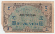 JAPAN 5 YEN 1946 G+ Pick 68 - Giappone