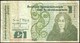 IRELAND 1 Livre Banknote Circulated - Ireland