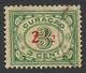 Curacao,  2 1/2 C. On 3 C. 1931, Sc # 107, Used. - Curacao, Netherlands Antilles, Aruba