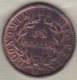 Chile. 1 Centavo 1853 . Copper. KM# 127 - Chili