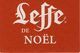 1 Sous-bock, Bierviltje, Bierdeckel, Beer Coaster, Sotto Bicchieri  LEFFE DE NOEL 2017 NOUVEAU, NEW, LEFFE OF CHRISTMAS - Sous-bocks