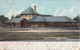 Original 1915 - Laconia New Hampshire - Depot - Railway Station - Gare - Written - 2 Scans - Other & Unclassified